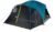 Coleman 8-Person Carlsbad Dark Room Dome Camping Tent with Screen Room, 2 Rooms, Blue