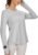 Blingfit Women’s Workout Tops Long Sleeve Running Hiking Athletic Gym Shirts Lightweight UPF50+ UV Rash Guard Sun Protection