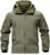 TACVASEN Men’s Special Ops Military Tactical Soft Shell Winter Warm Fleece Lined Jacket Rain Hood Coat Hiking Snowboard