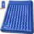 Double Sleeping Pad Camping, Self Inflating 6” Extra-Thick 2 Person Pillow Built-in Foot Pump Waterproof Inflatable Sleeping Mat Backpacking, Tent, Hiking, Portable Camping Pad (Navy Grey)