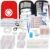 Car First Aid Kits 275Pcs Survival Gear Home Travel Size Small Emergency Kit Tactical Hiking EVA Camping Essentials Backpack Sports Office Boat Urgent Accident